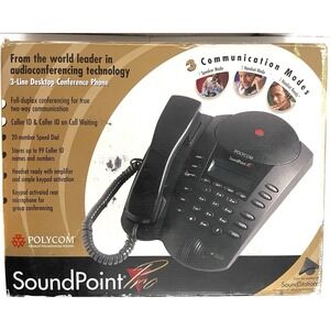 Polycom SoundPoint Pro – 3 line Desktop Conference Business Phone